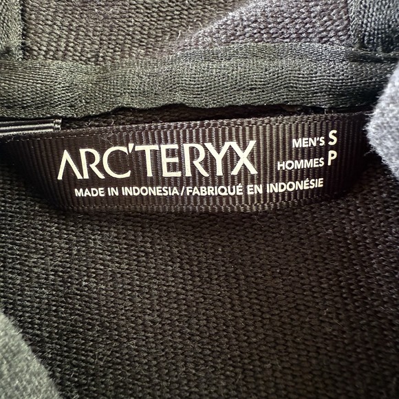 Arc'teryx Covert Hoody Only Mens Small Charcoal Full Zip Hoodie GorpCore $180 - Picture 7 of 15